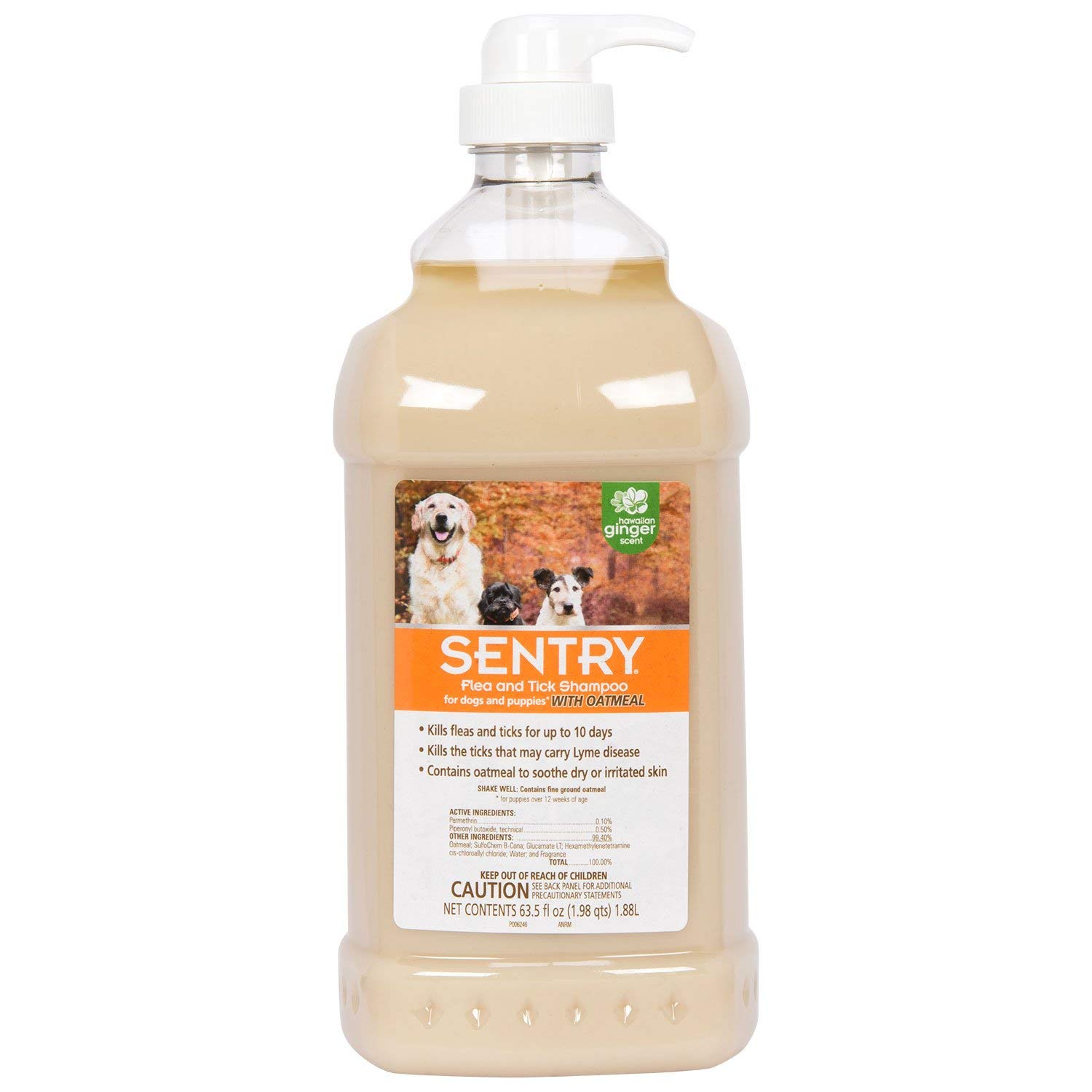 Sentry Oatmeal Flea Shampoo 63oz