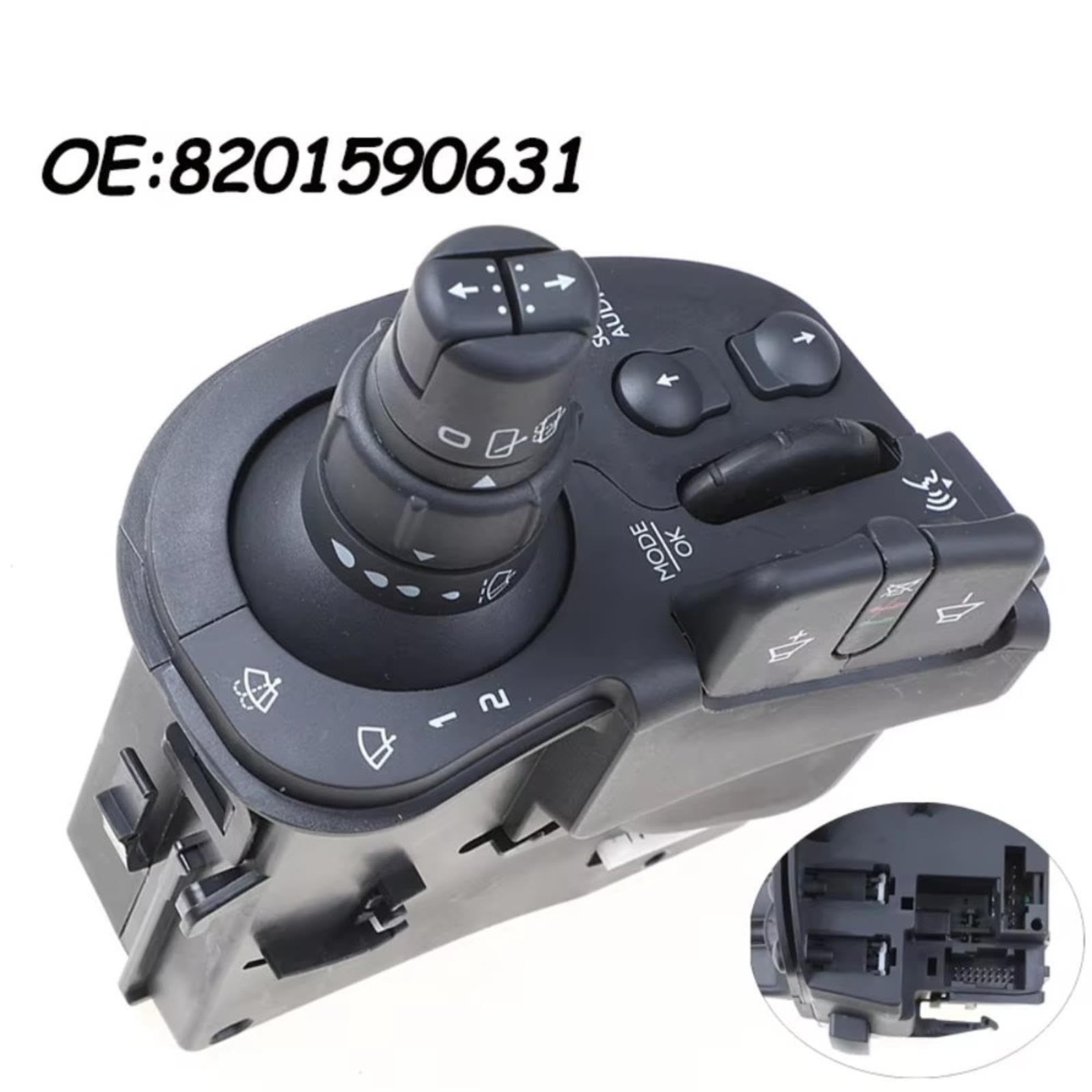 Interruptor Limpiaparabrisas Para Modus Para Kangoo 7701068113