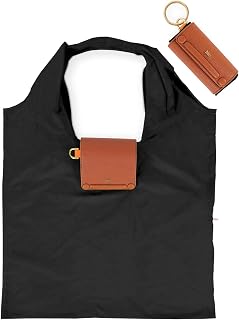 HIE Lepayt Foldable Tote Bag | Women Lightweight, Compact & Durable Handbag | Eco-Friendly Convertible Travel Tote with De... Price In India