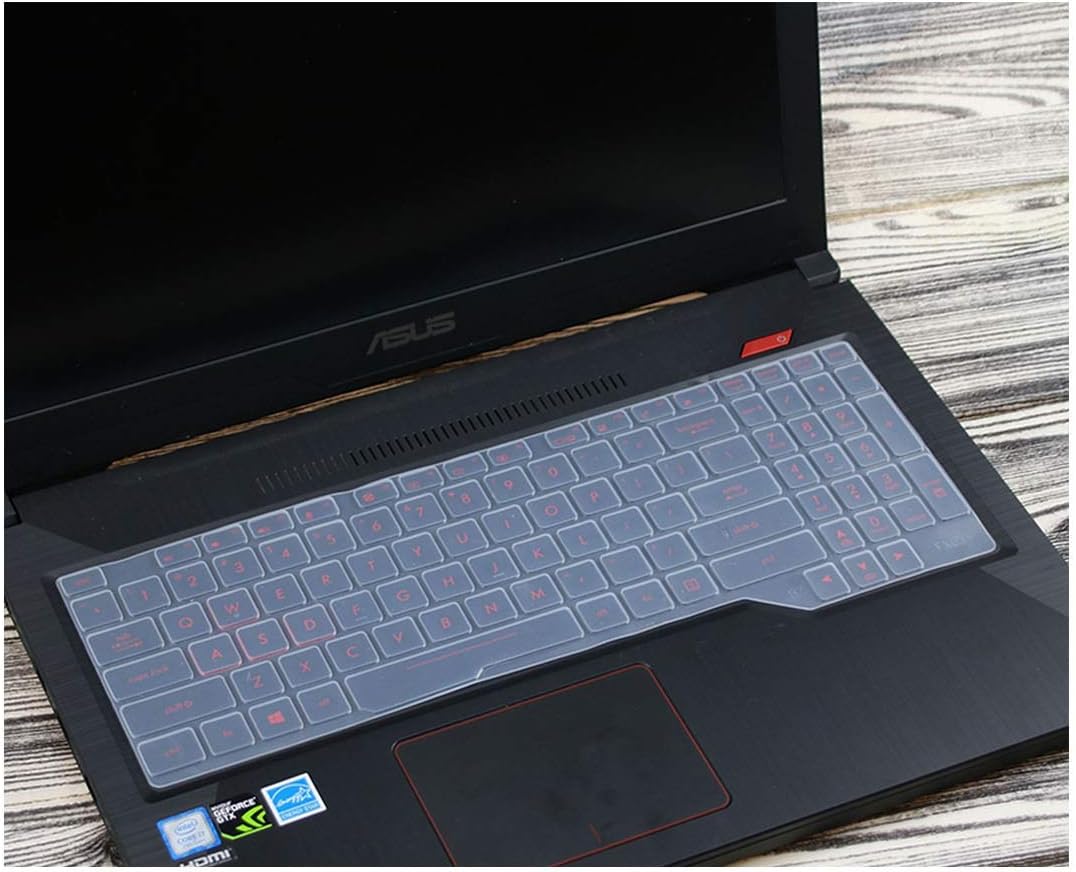 Compatible for Asus TUF Gaming FX505 Fx505ge FX505DV FX505G FX 505 GD DT GM FX505GM FX505GD Fx505DT 15.6'' Laptop Keyboard Cover Protector,Clear