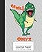 Produktbild Journal Paper: ONYX Dinosaur Rawr T-Rex Notebook (Weezag Journal Paper Notebook, Band 2144)