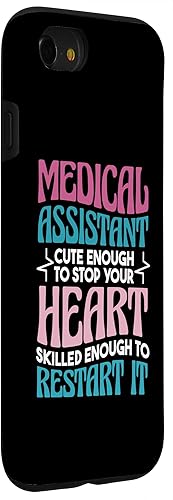 Miniatura 3 de Funda para iPhone SE (2020)  7  8 Asistente Médico Diseño para Asistente Médico Enfermeras
