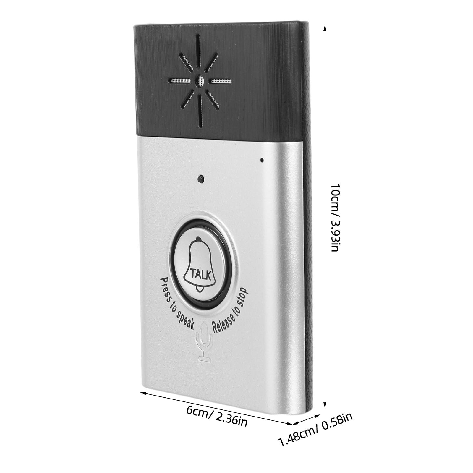 Interphone sans Fil H6 à Voix pour Porte D'entrée, Longue Portée