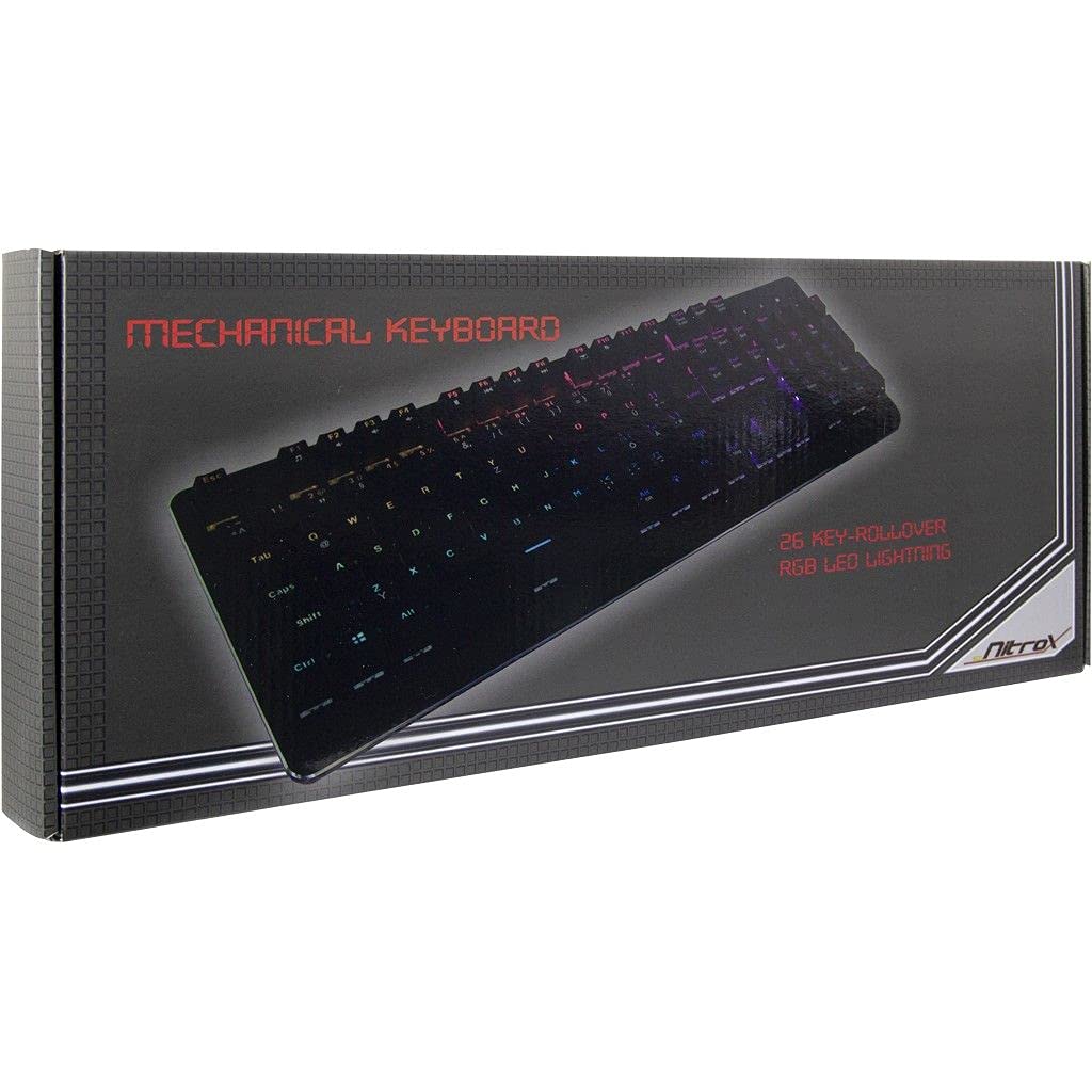 INTER TECH TECLADO (ALEMAN) NITROX NK-2000ME