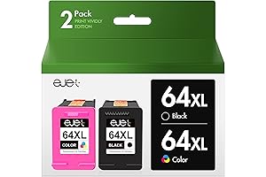 Perfect Replenishment: Remanufactured Ink Cartridge Replacement for HP 64 64XL