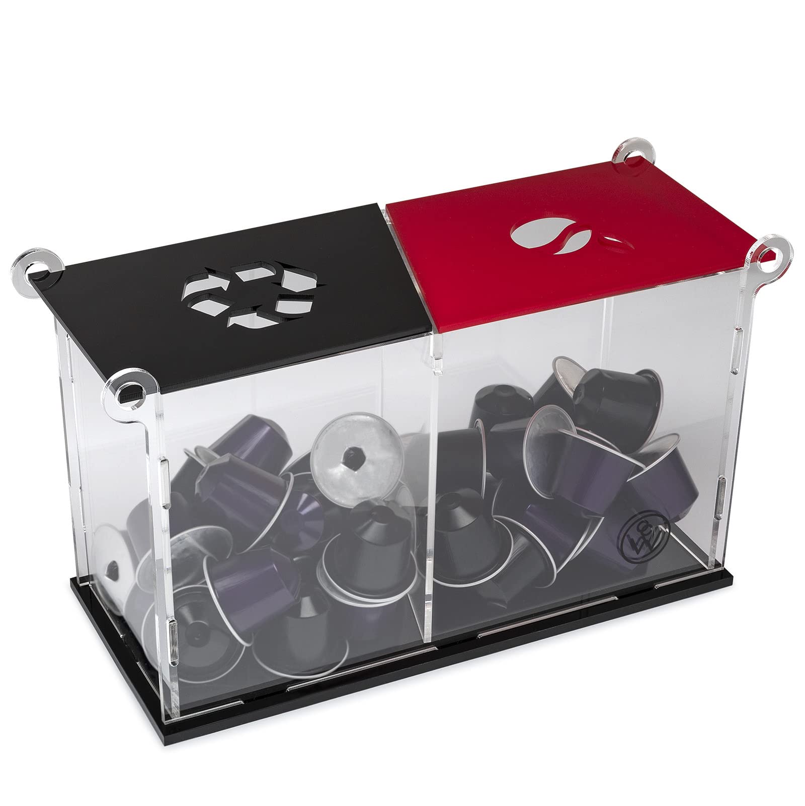 Amazon.com: ChefWave Clear Dual Compartment K Cup Coffee Pod