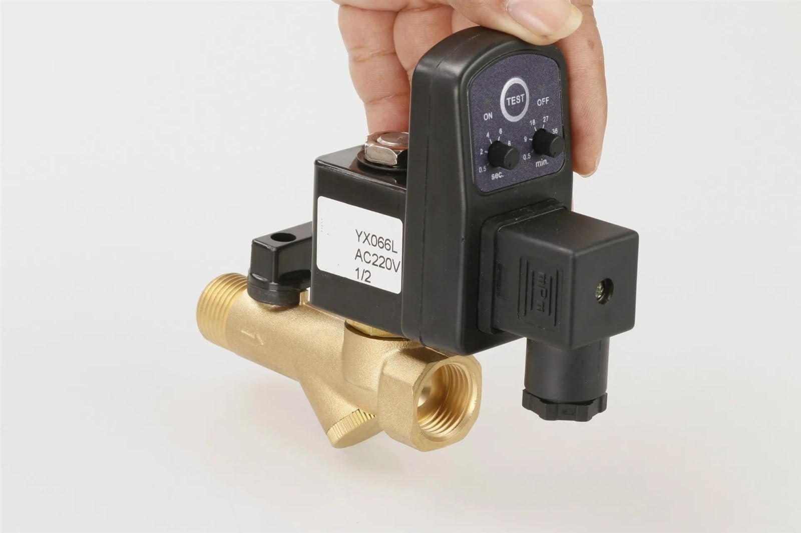 Vanne de vidange automatique 1/2 pouce 12V pour réservoir de compresseur d'air