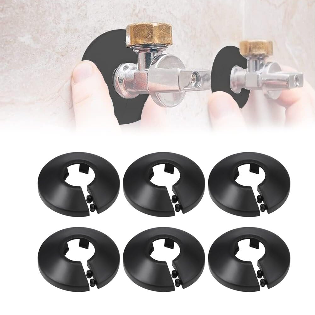 30 Rosette Copritubo Termosifone Bianche - Per Tubi 14-29mm, Facili Da Installare - Foto 5