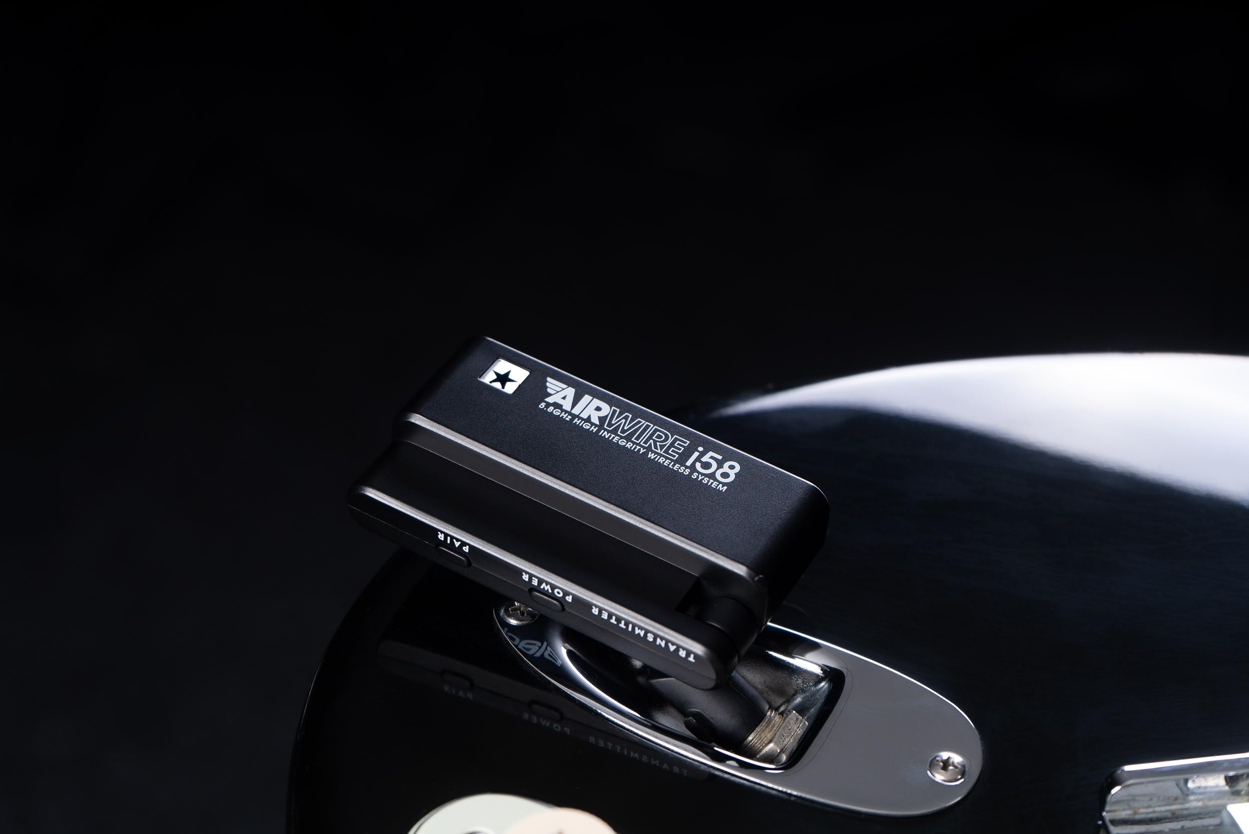 Blackstar AIRWIRE i58 - Trasmettitore wireless per chitarra di alta qualità, ricevitore wireless ricaricabile, sistema audio digitale per chitarra elettrica, basso e altri strumenti