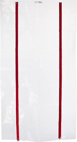 Miniatura 4 de ZipWall ZipDoor, Kit de puerta comercial para contención de polvo, ignífugo, ZDC, ZDS