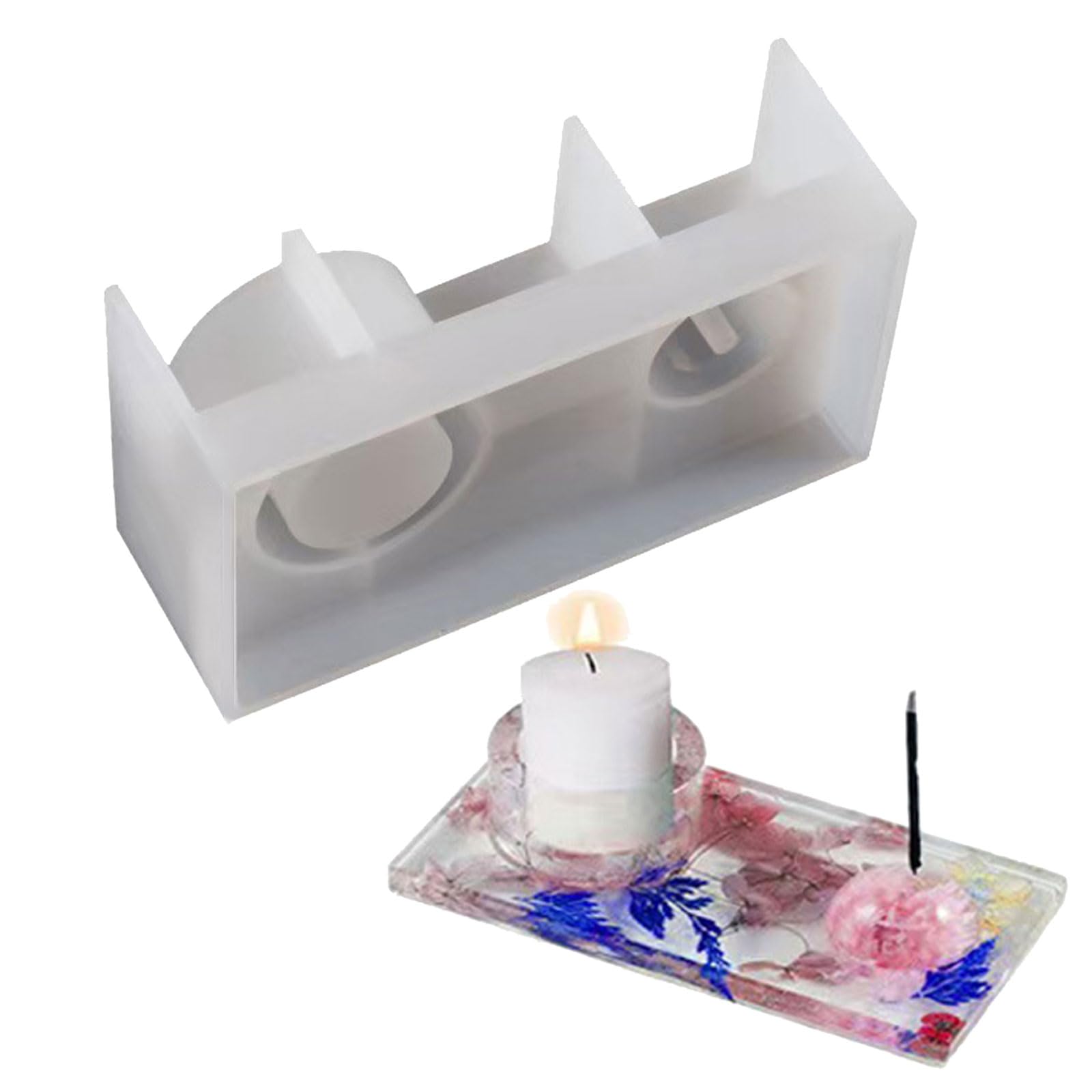 Linvimia Skull Molded Elastomer Cast for Rosin Molding Artisanal Flame Creation Dark Home Art Display Silicone Lying Down Skeleton Cast