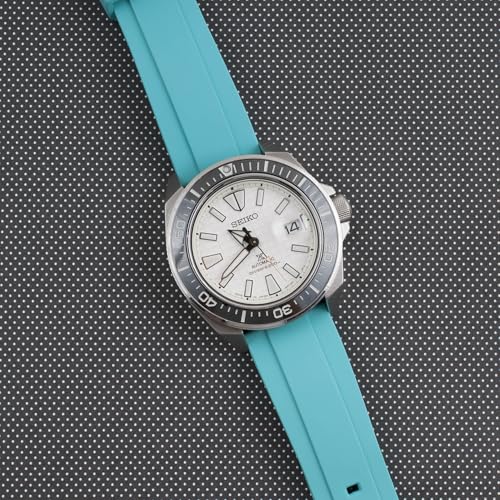 Image of StrapHabit Quick Release Rubber Watch Strap Band FKM 20mm 22mm 24mm