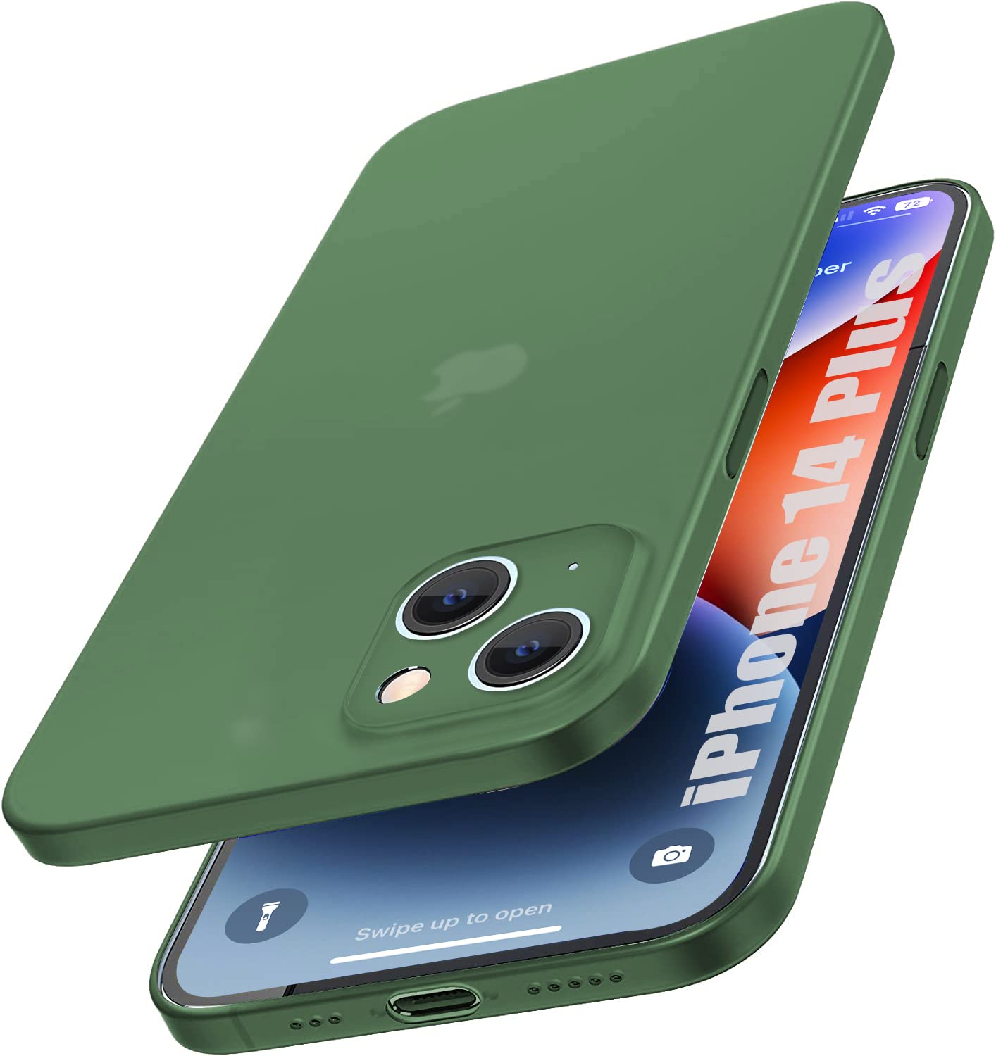 SQUIF Silicone Flexible Soft Ultra Thin Back Case For Iphone 14 Plus Cover, Semi Transparent, Full Camera Protection (Navy Blue) (B0BNVPDYCZ) Amazon Price History, Amazon Price Tracker