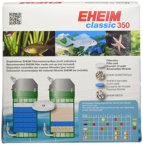 Eheim Fine Filter Pad (White) for Classic External Filter 2215 (3 Pieces),7.00 x 7.00 x 3.00 inches - Image 3