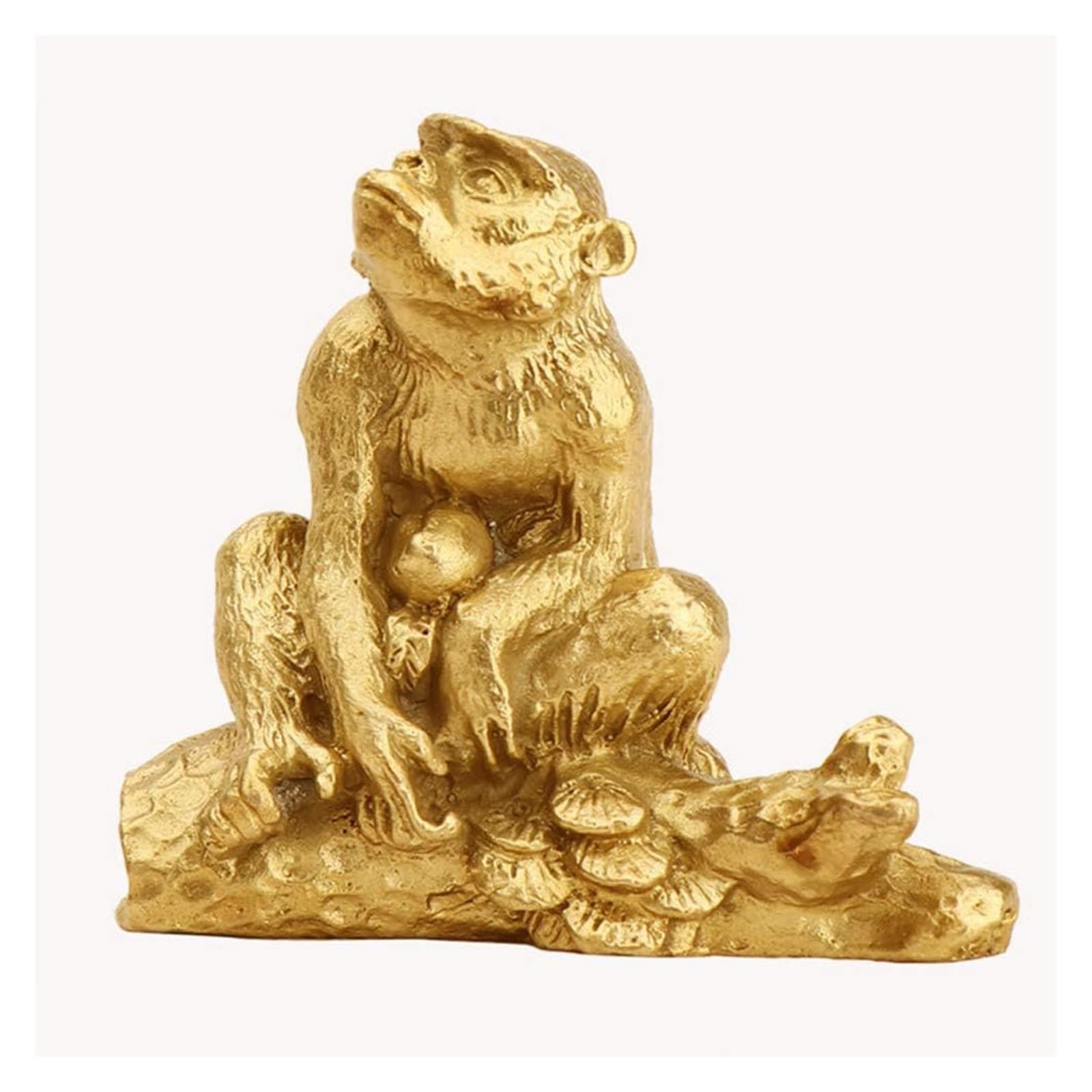 DFrywdgSEY Animal statue, Sculpture Tabletop Brass Figurines Decoration, Feng Shui Animal Statue Ornament, Chinese Charm