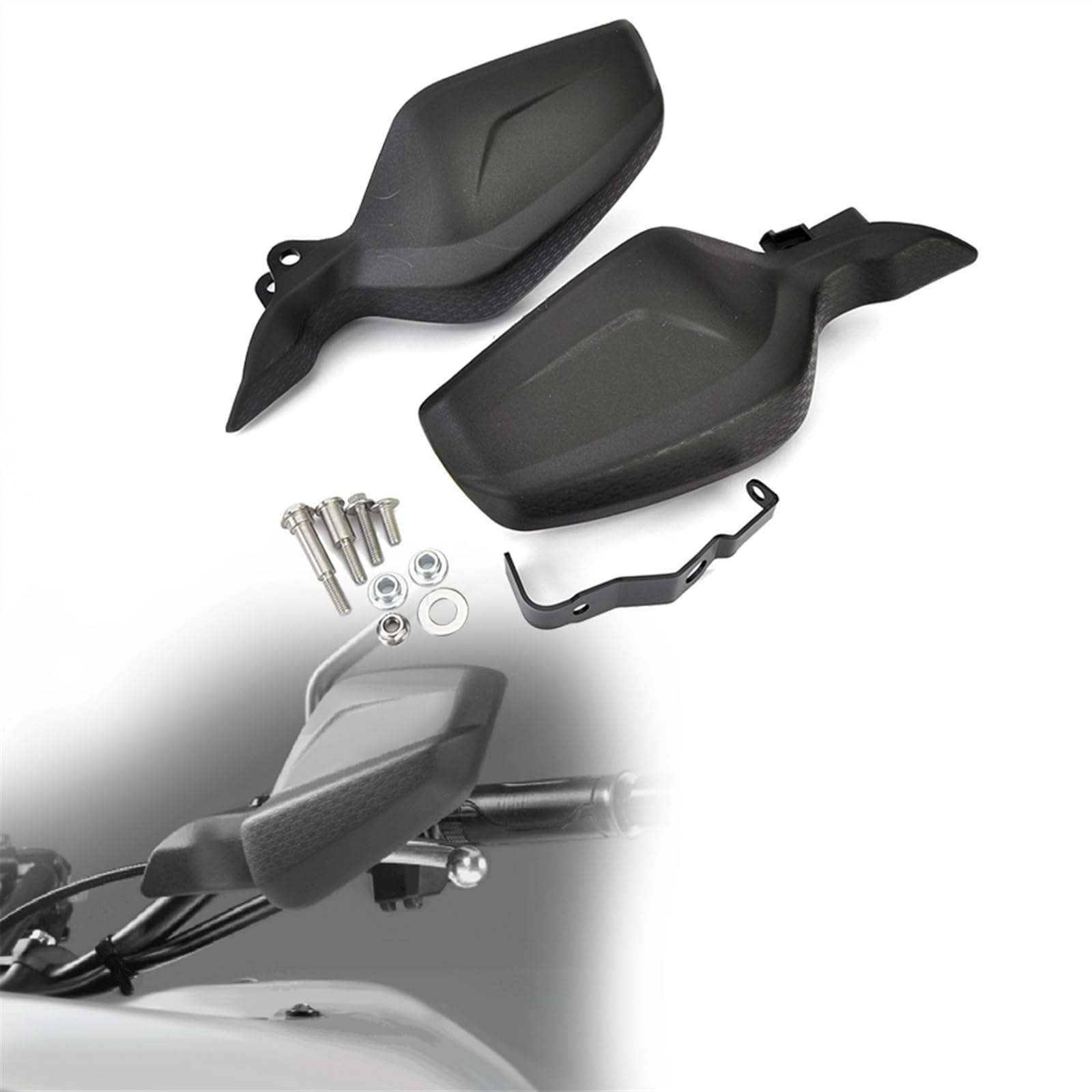Protège-mains moto pour CB500X 2022-2023 | Protection guidon noire
