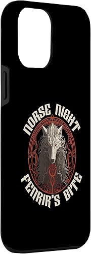 Vista 15 de iPhone 11 Pro Max Fenrir Wolf Viking Scandinavian Pride Norsemen Odins Wolf Case