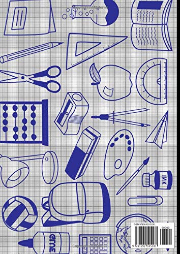 Carta Millimetrata Bianca: Carta matematica (1mm) perfetta per l'applicazione di punti di coordinate rettangolari e superfici, cerchi, segmenti, tangenti e molto altro... Bifacciale