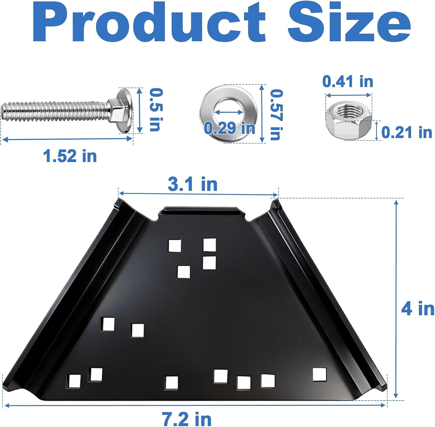 90267 Steel Base Block Kit, Quick-Change Platen Base Plate, Compatible with Lee Reloading Press Bench Plate