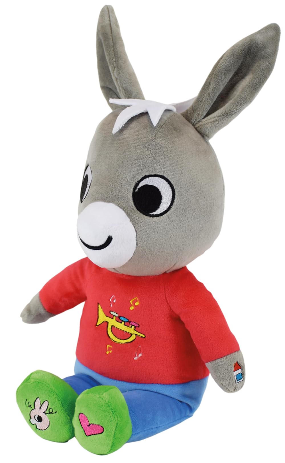JEMINI Peluche interattivo +/-40 cm TROTRO 4 COMPTINE E GENERICA Ufficiale Serie TV Licenza Ufficiale Batterie Fornite Idea Regalo 12 Mesi ET+ 024613