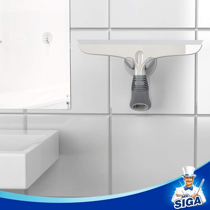 MR.SIGA Multi-Purpose Silicon Squeegee for Window, Glass, Shower Door