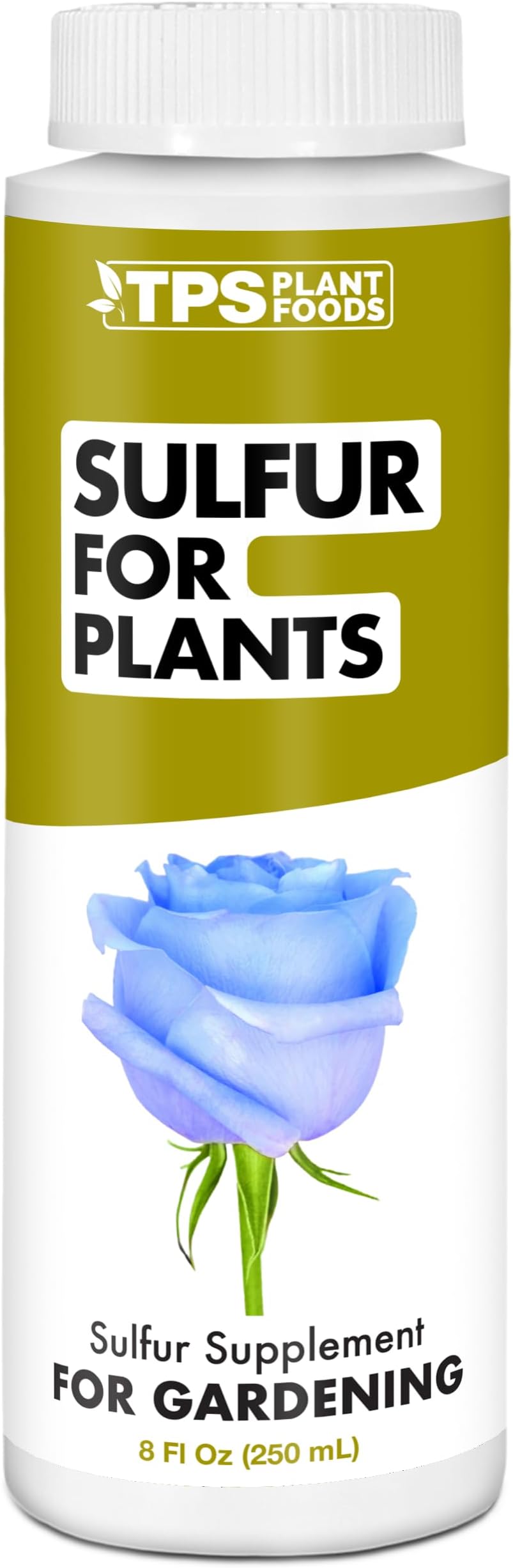 Sulfur Fertilizer – Liquid Sulfur Amendment for Greener Leaves, Better Nutrient Uptake & Stronger Plants, 8 oz