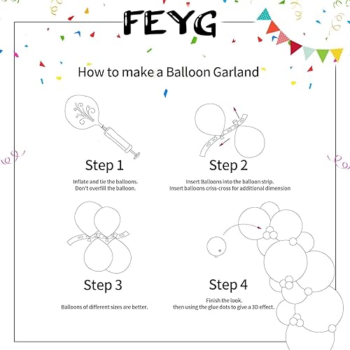 Miniatura 7 de Kit de arco de guirnalda de globos rosados, kit de arco de globos rosa intenso, globos de látex rosa, globos de fiesta para niñas, niños, decoración