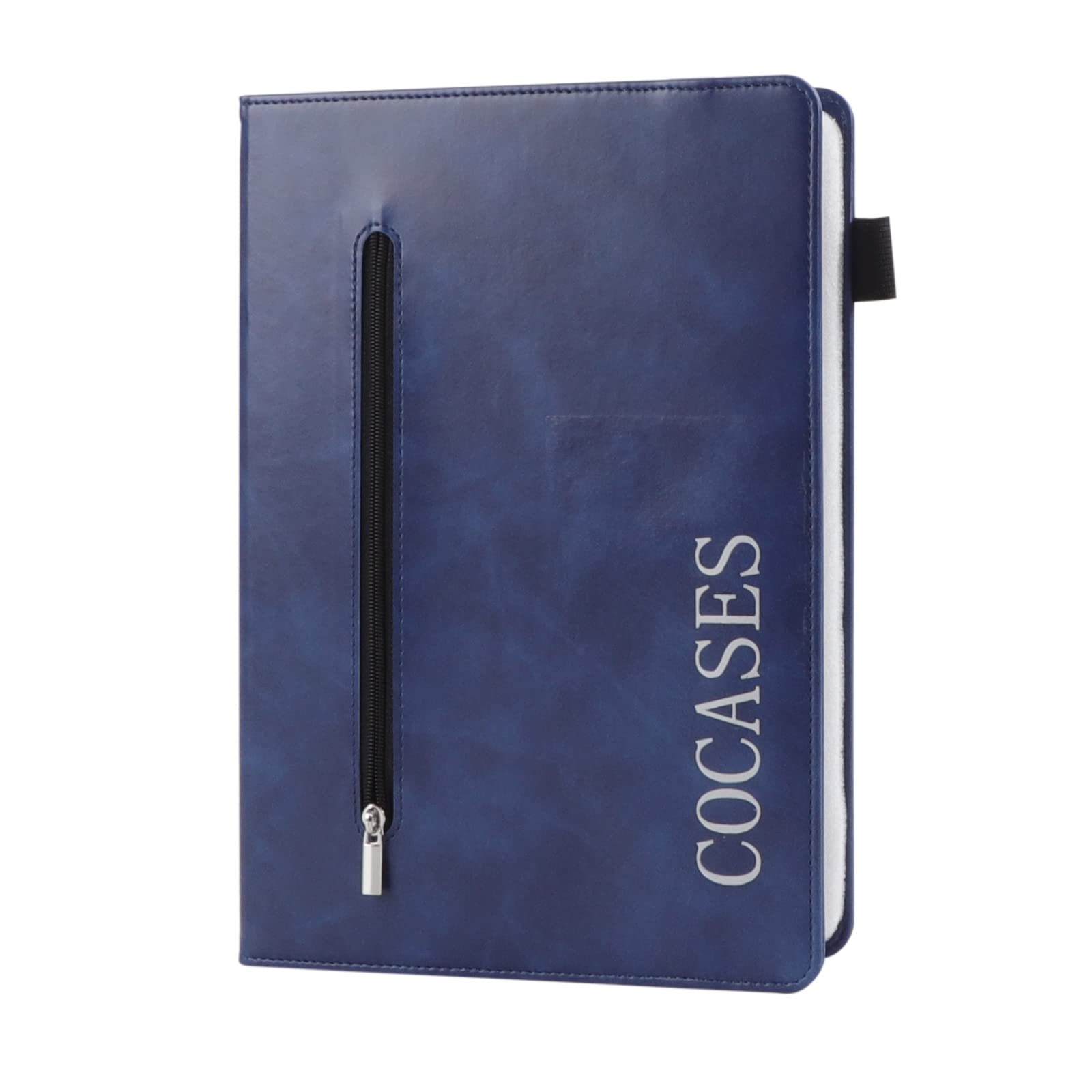 COCASESCase Compatible with iPad Pro 12.9, iPad Pro, iPad 12.9 Inch 2017 2015 PU Leather Flip Cover Stand Smart Case Auto Sleep/Wake Pencil Holder Hand Strap Card Slot Document Cash Pocket - Blue