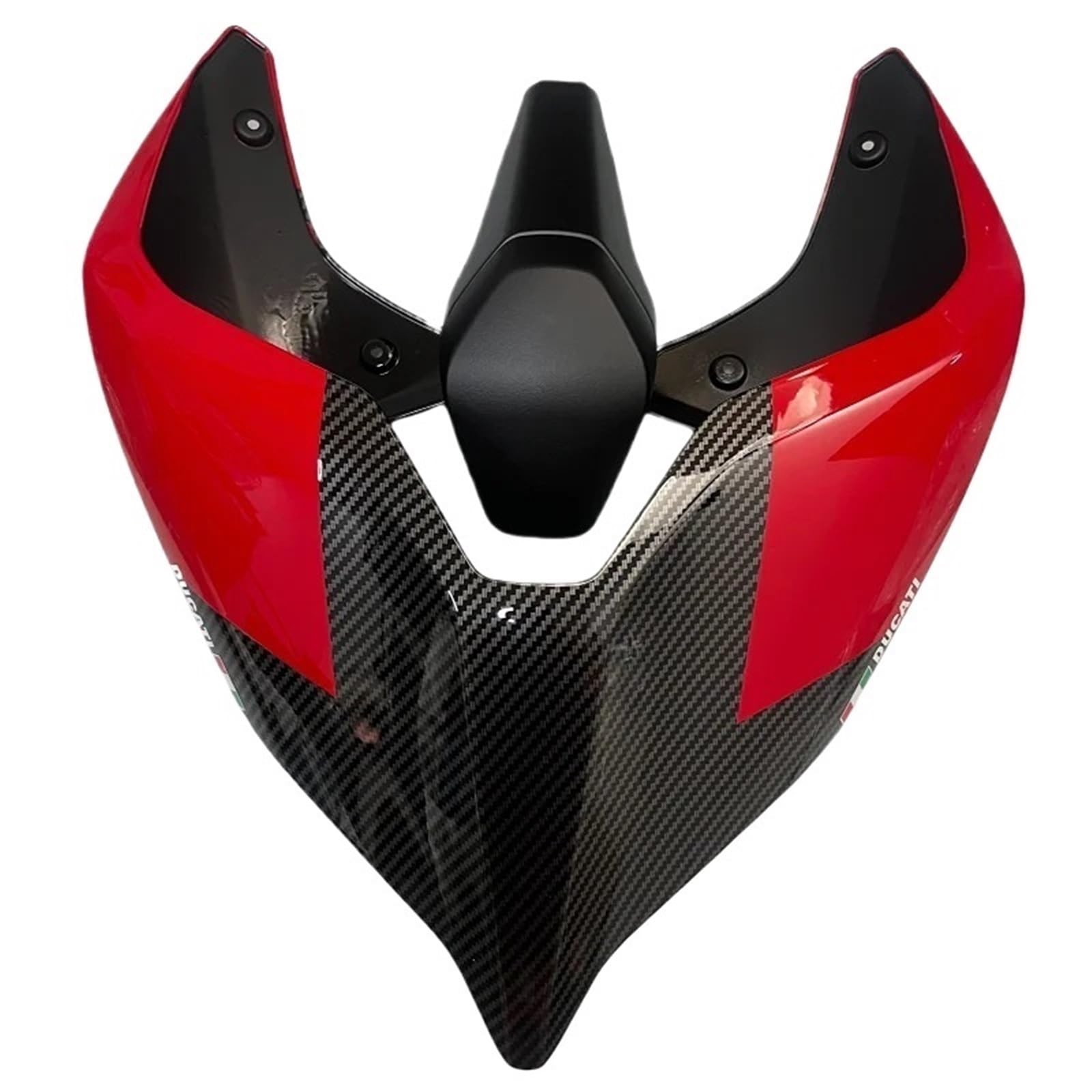 Capot de selle arrière à bosse rouge avec kit de fixation complet pour Ducati Streetfighter V4
