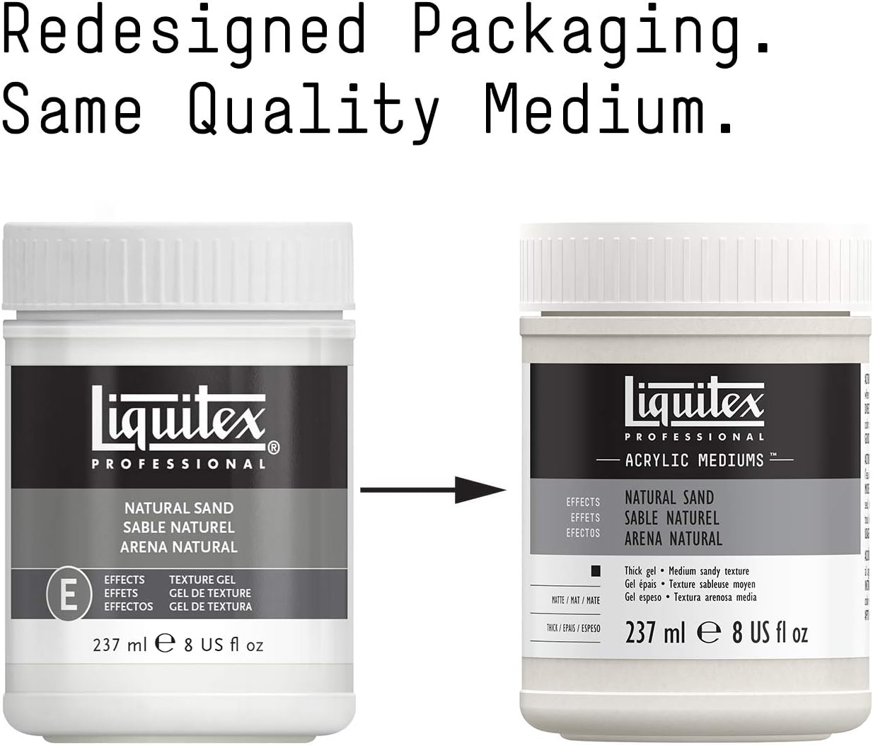 Liquitex 6508 Professional Natural Sand Effects Medium, 237 Ml, 237 ml (Pack of 1) - Image 3