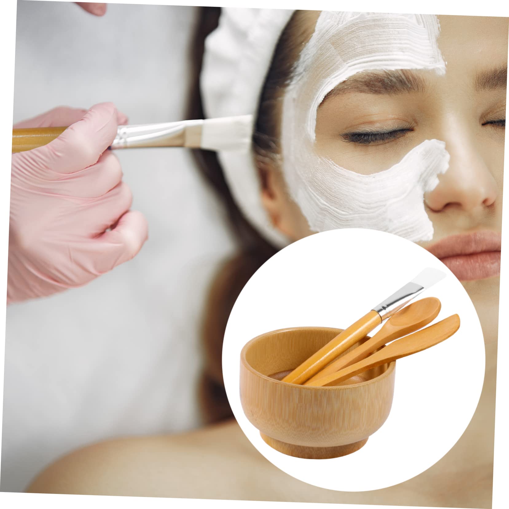 Mikinona 12 Pz Set Di Ciotole Per Pennelli Per Maschera Per Mescolare La Applicatore Maschera Di Per Mascherare Maschera Per Il Viso Fai Da Te