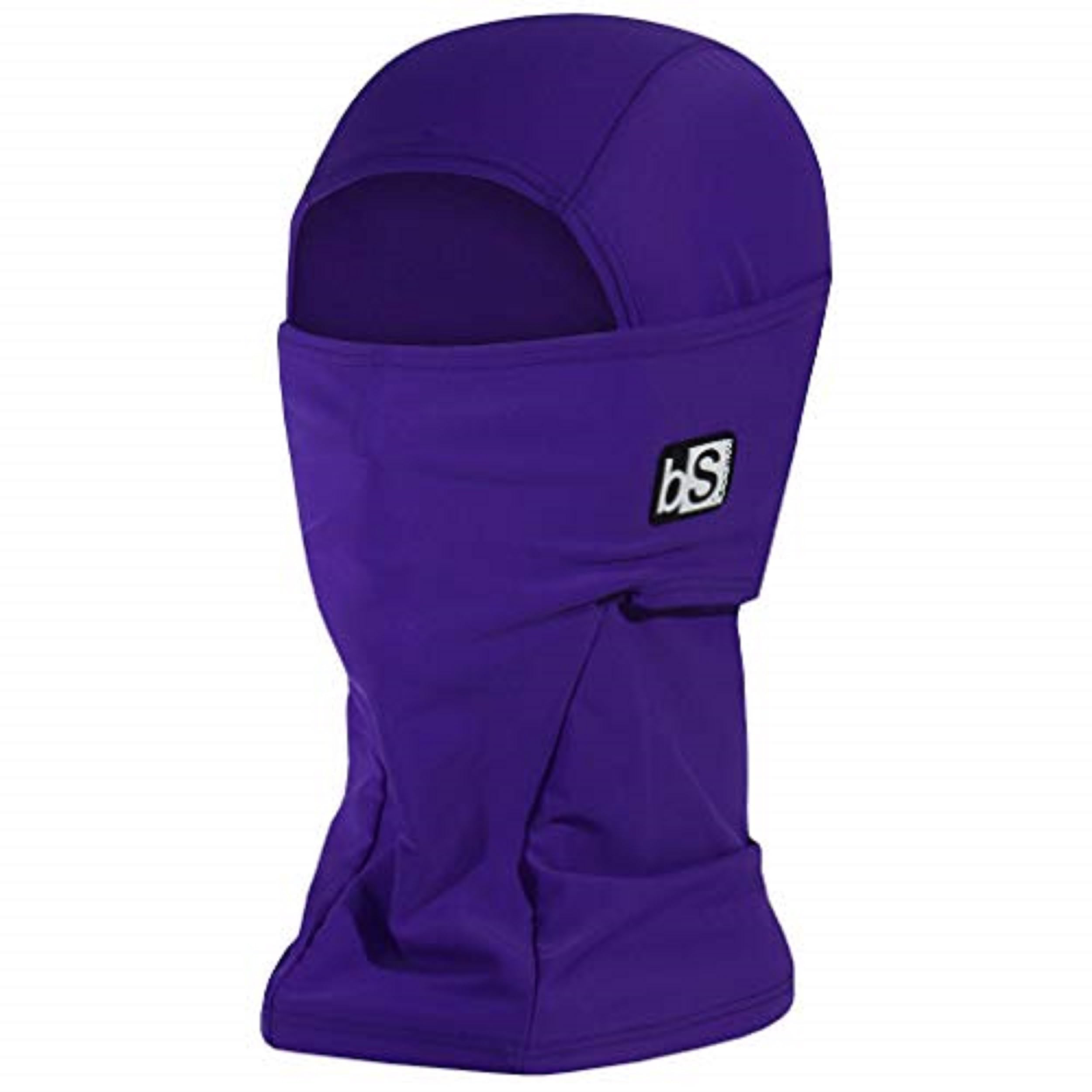 BLACKSTRAP Hood Balaclava Face Mask – Cold Weather Ski Mask for Men &amp; Women, Headwear That's Breathable, Moisture-Wicking, and Helmet-Compatible (One Size, Deep Purple)