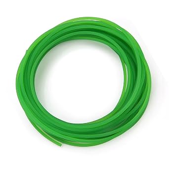 Polyurethane Round Belt, Green Rough PU Polyurethane Round Belt for Drive 4mm10m