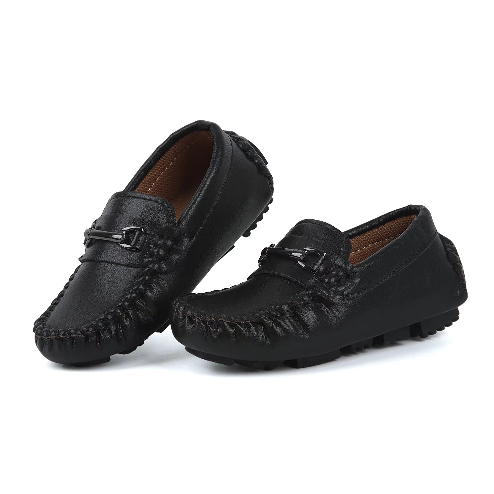 Samilor Boys Dress Shoes Toddler Dress Shoes Boys Loafers Casual Penny