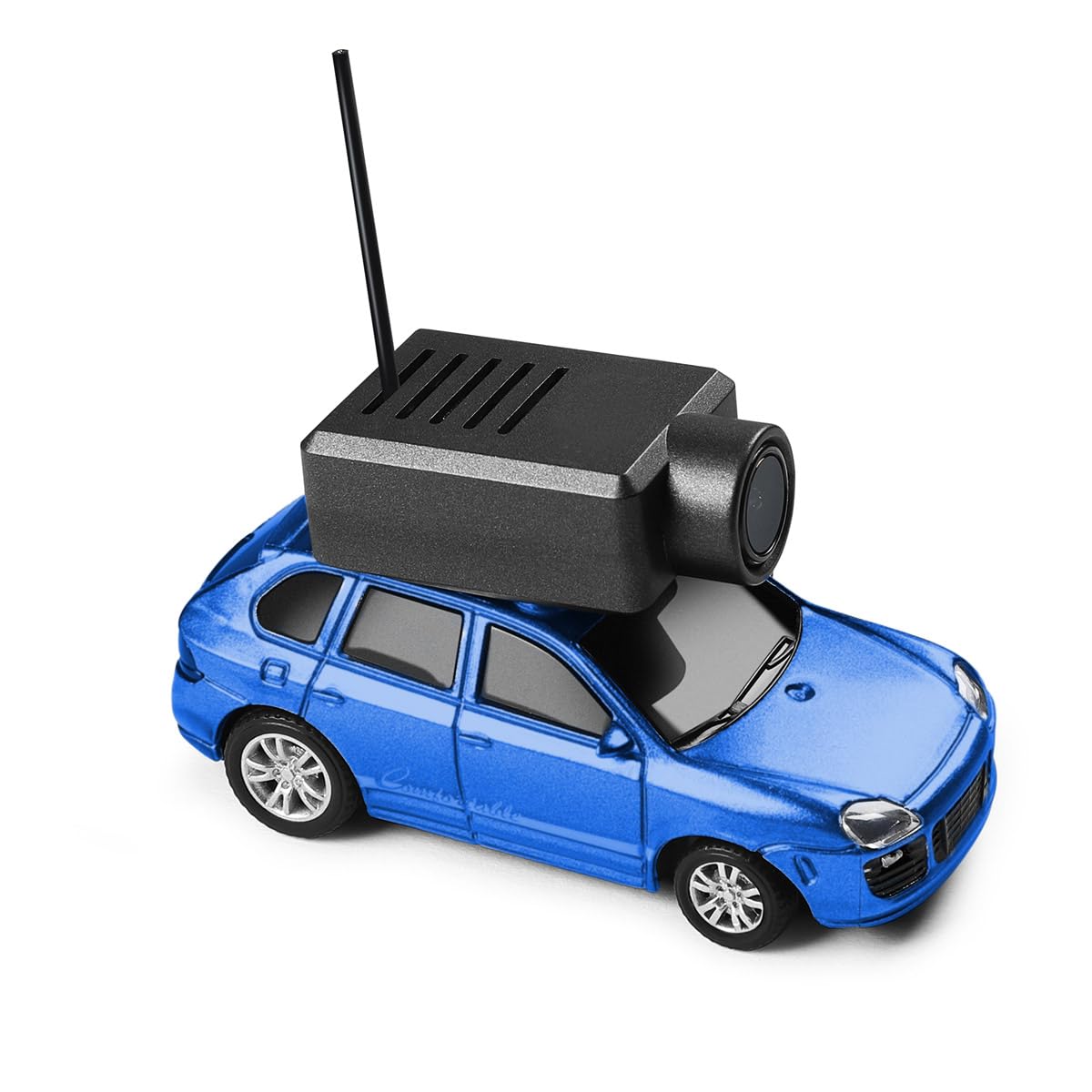 WL 1/64 Mini Coche RC, Controlado por APP, Totalmente Proporcional Cámara FPV Coche Con Módulo WiFi Y 3 Modos De Velocidad, Entusiastas RC (RTR/Azul)