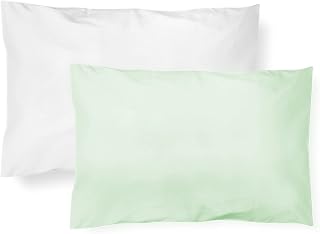 Papi Textil 1103, Fronha de Malha, Verde Maçã, 40x28 cm, 2 Peças