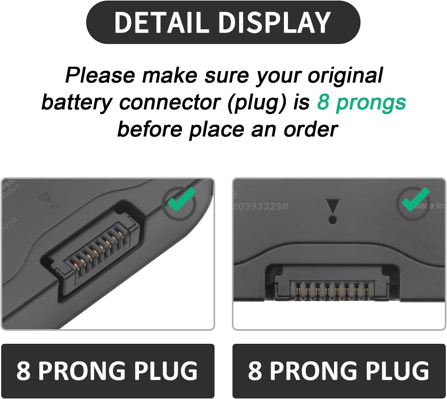 Party Box Stage 320 Replaceable Battery Pack Compatible with J-B-L PartyBox Stage 320 Portable Speaker Series, J-B-L Xtreme 4 Portable Speaker Series, Replacement for J-B-L 400 Battery 68Wh 9444mAh