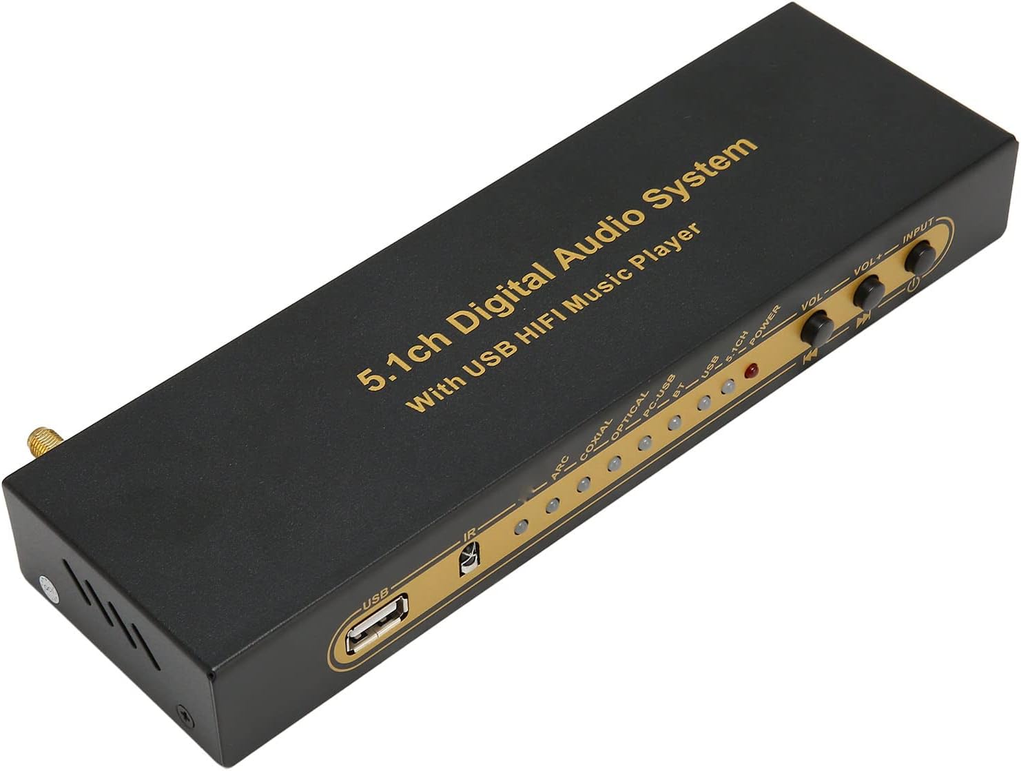 Bewinner 5.1CH Sound Decoder, Digital Extractor Converter, Switch Sound