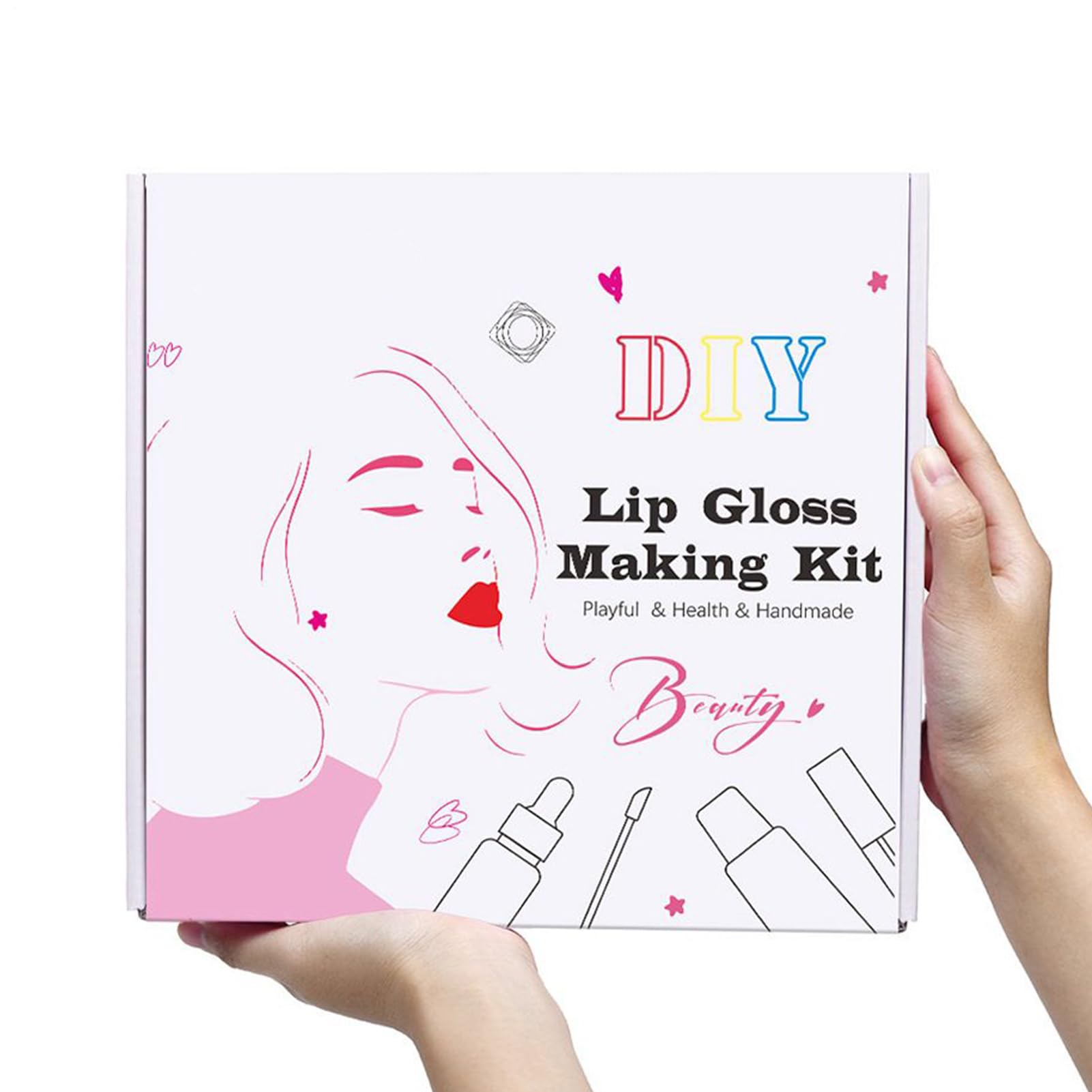 Kit Completo per la Creazione di Lucidalabbra Set Artigianale di Gloss | Kit Fai Da Te Per Creare Il Lucidalabbra Per Donne Ragazze Amanti Del Trucco Principianti Adolescenti Prin