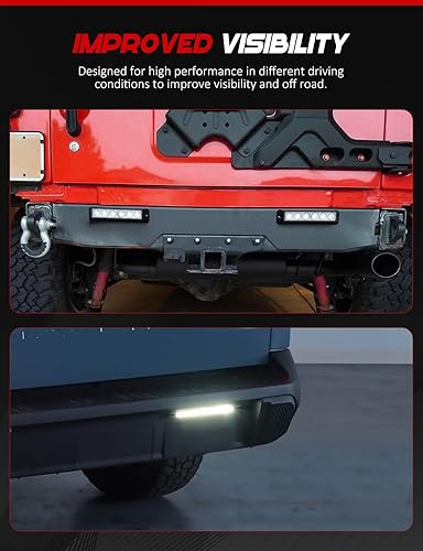 Miniatura 5 de Barra de luz LED de 7.5 pulgadas, barra de luz de trabajo de inundación LED todoterreno para jeep, cabina, barco, SUV, camión, ATV, cubierta de