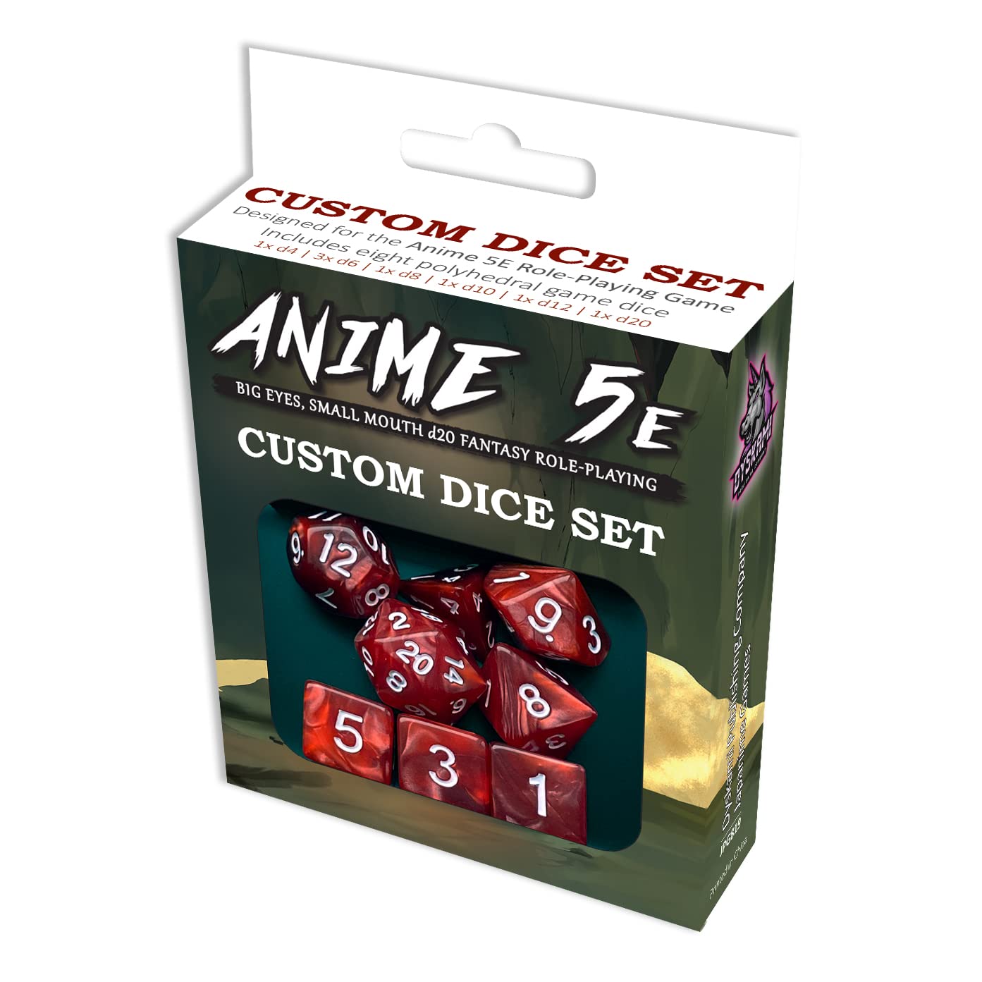 Anime 5E Fifth Edition Fantasy (Anime 5E Dice)