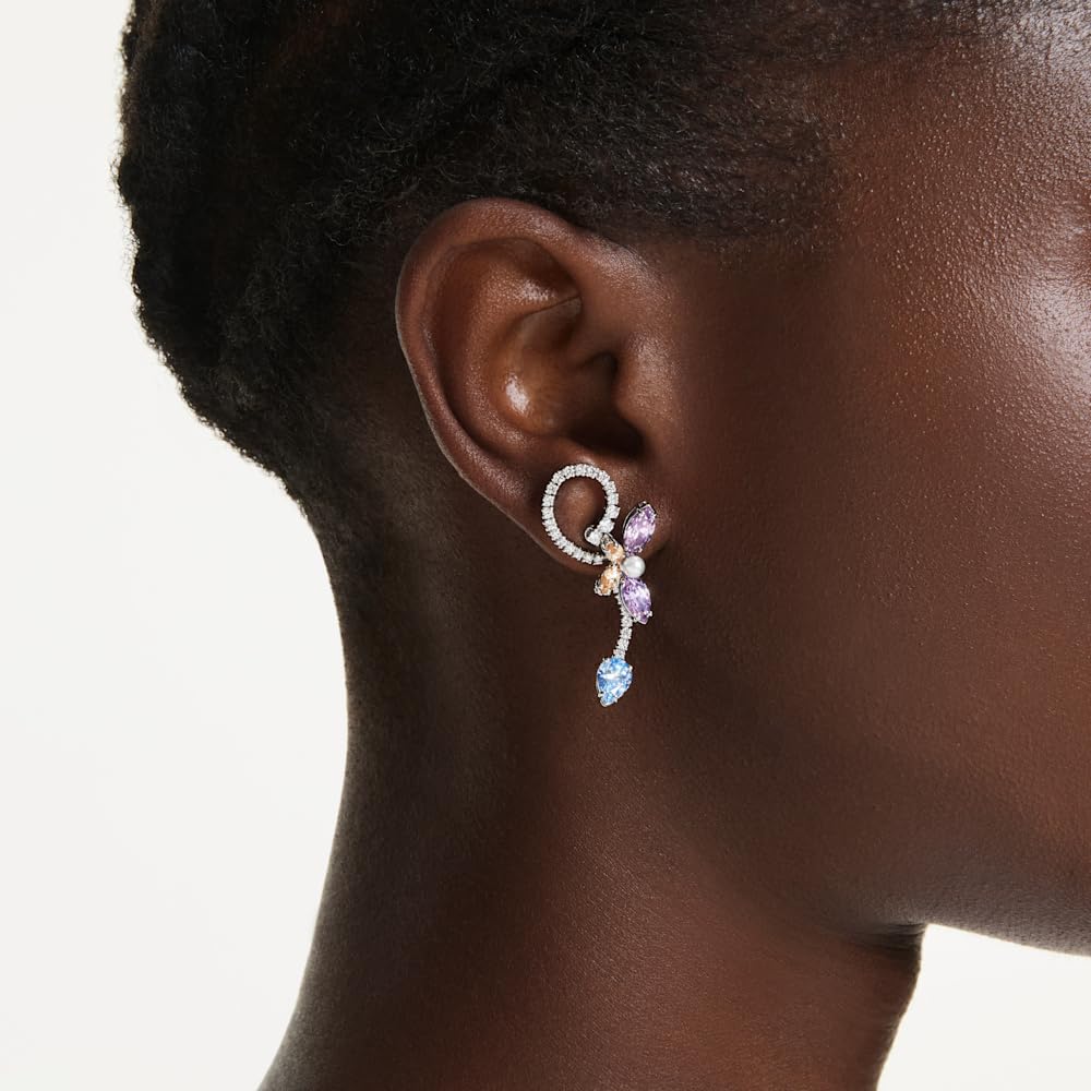 Swarovski Ariana Grande X Swarovski Kollektion, Gemischte Schliffe, Mehrfarbig, Rhodiniert