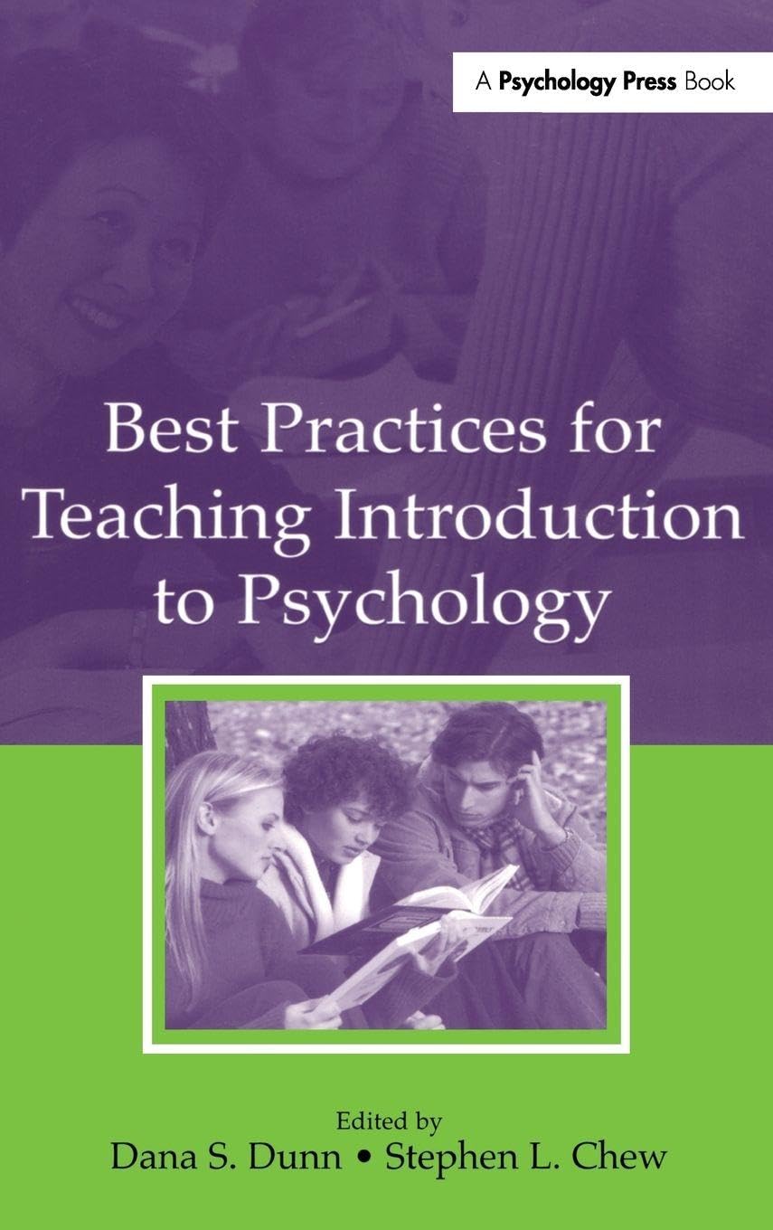 Buy Best Practices For Teaching Introduction To Psychology โ BookShops.in