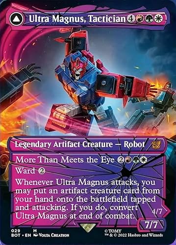 Magic The Gathering - Ultra Magnus, Tactician // Ultra Magnus, Armored Carrier (029) - Shattered Glass - Transformers