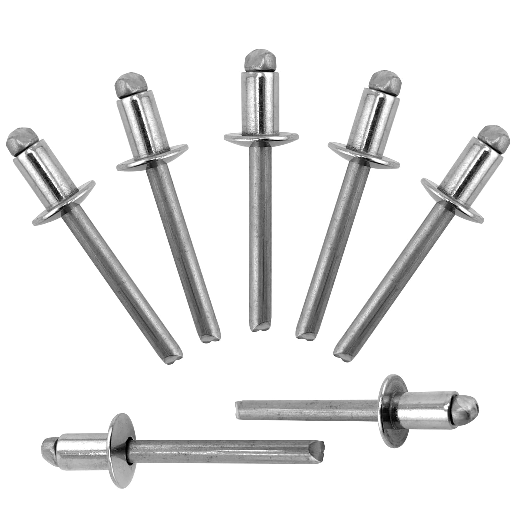 Aluminum Blind Rivets - 110 Pcs -18
