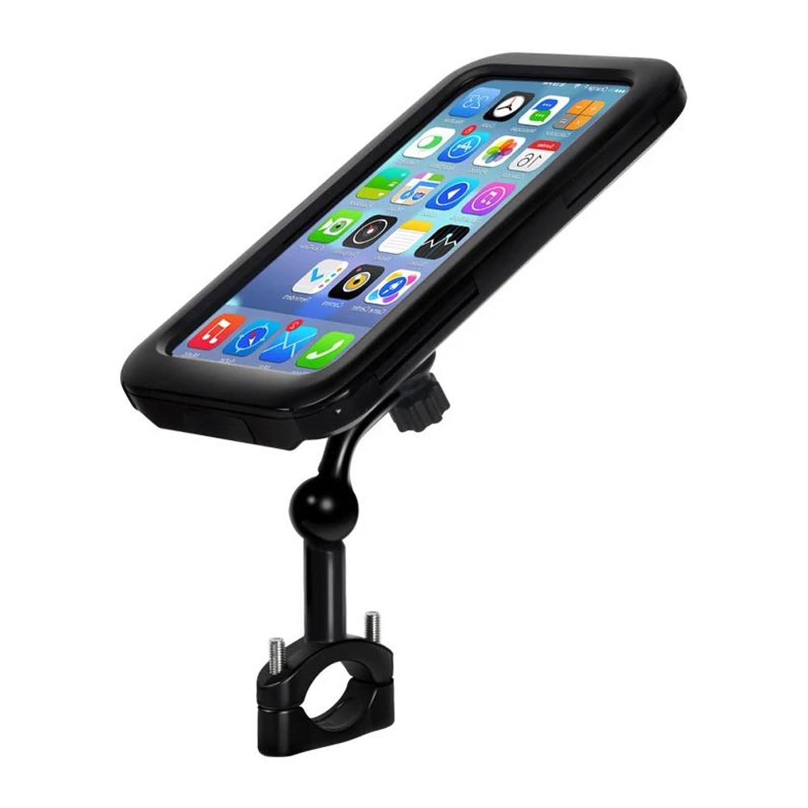 Supporto Telefono Mobile Impermeabile Moto Bici Manubrio Cellulare Staffa Per Dispositivi 4-7 Pollici