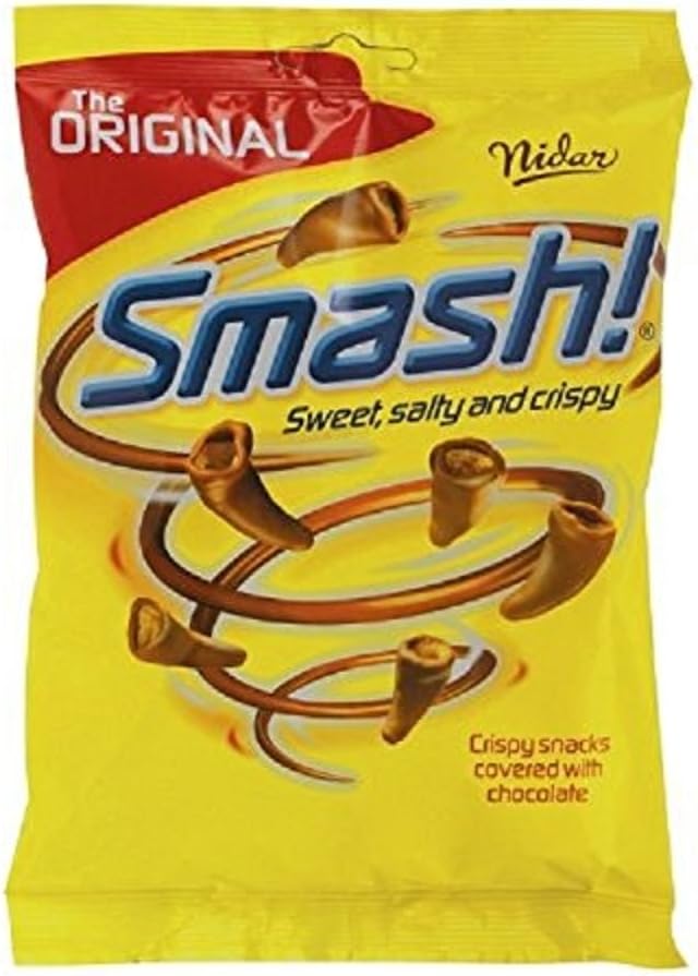Smash - Original - Norwegian - Snacks - Milk Chocolate - Candies - Sweets - Bag 100g