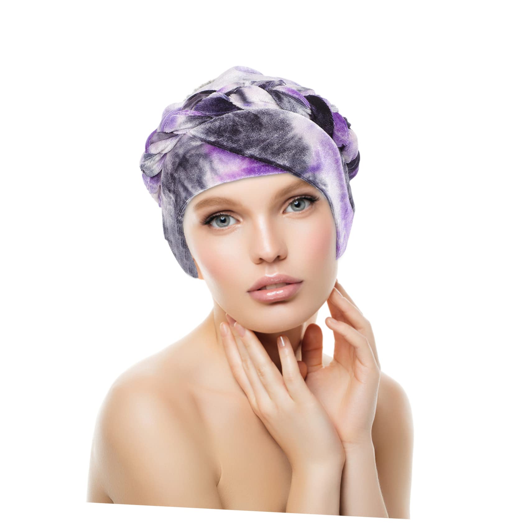 Didiseaon 4piezas Toalla para Secado De Cabello Ultra Absorbente Gorro De para Cabello y Grueso Reducción De Frizz Secado para y