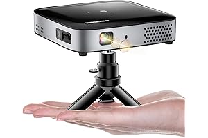 GooDee WiFi Bluetooth 4K DLP Mini Projector 1080P