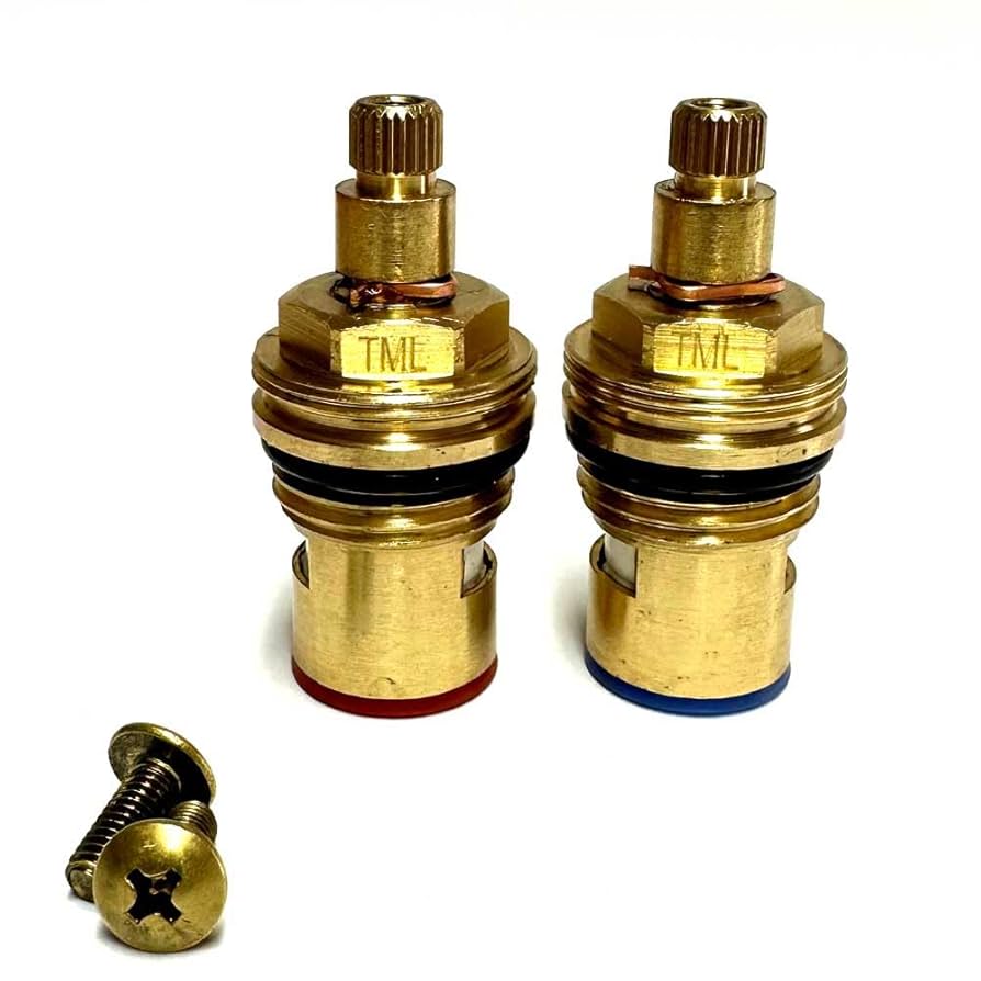 TML Tap Cartridge Valve Pair Hot and Cold 24 Teeth on Spline
